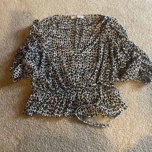 Asos floral crop top